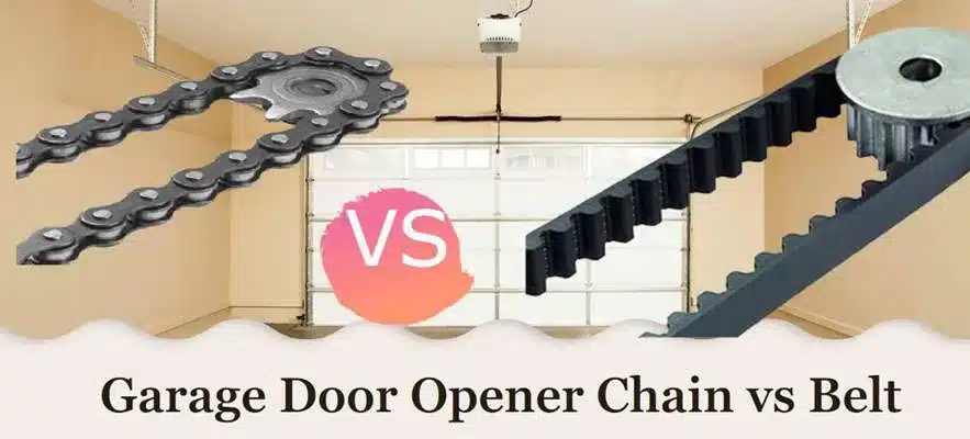 Comparing Belt Drive, Chain Drive, and Screw Drive Garage Door Opener Mechanisms