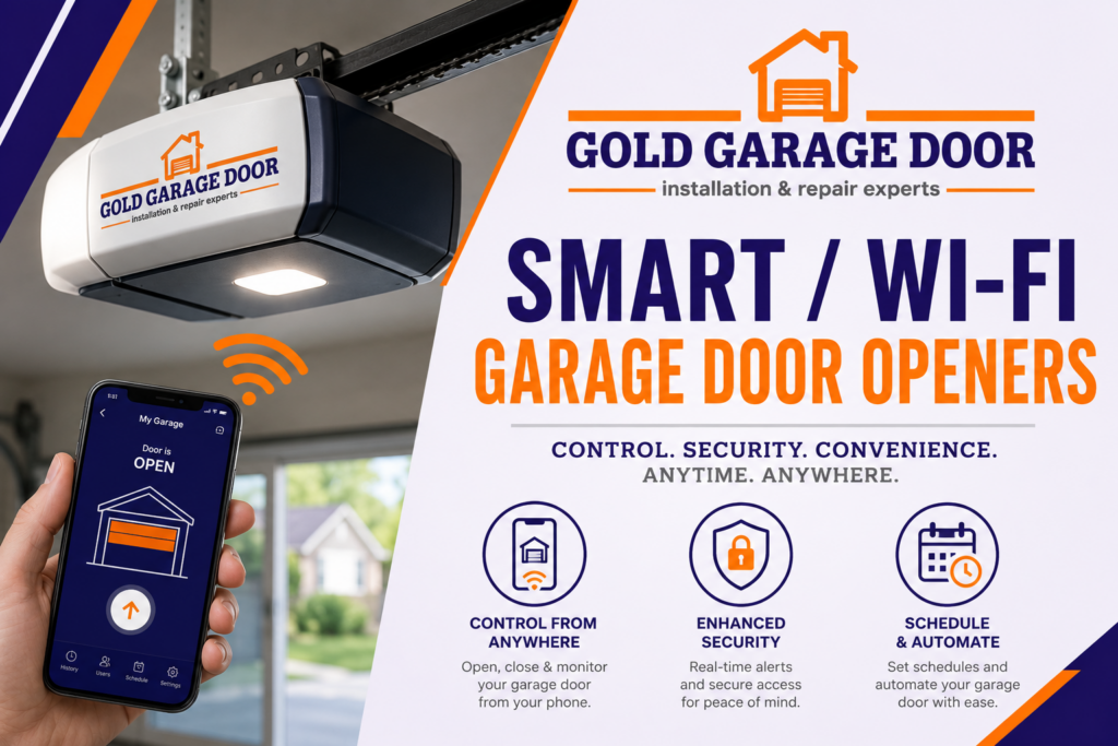 Smart Wi-Fi Garage Door Openers